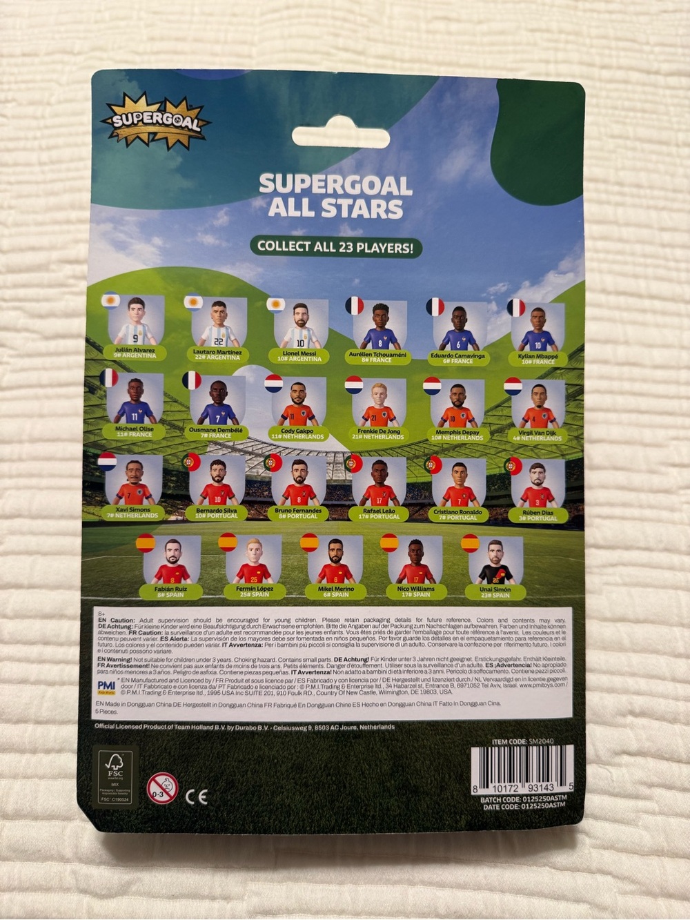 Supergoal All Stars Soccer Kids Collectible Action Figures - Picture 2 of 2